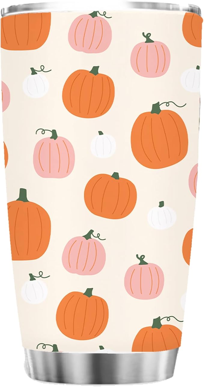 Whaline Fall Pumpkin Tumbler by Whaline