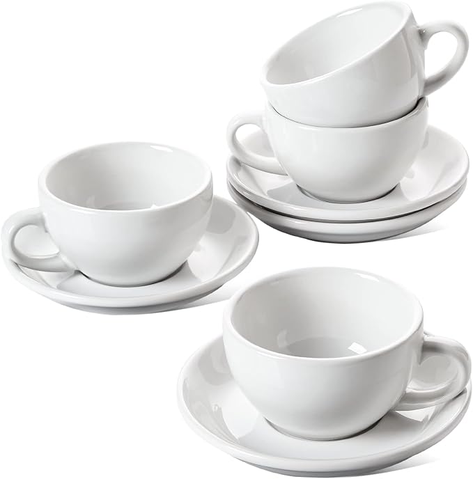 LE TAUCI 8 oz Cappuccino Cups by LETAUCI
