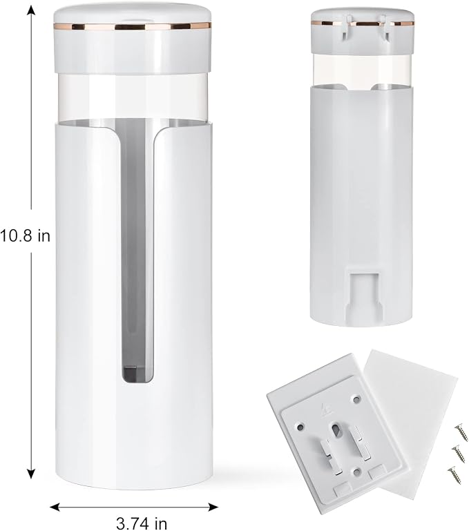 Cup Dispenser, Wall Mount Water Cooler Cup Dispenser | fits 4-7 oz Disposable - Image 2