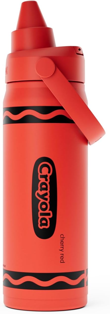 CamelBak Crayola Chug Stainless Steel Water Bottle 16oz, Spill Resistant Chug by Unknown