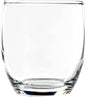 Vikko Mini 7 Ounce Drinking Glasses, 2.9” Diameter x 3.2” Thick and Durable Glass, For Water, Juice, Soda, or Wine, Dishwasher Safe, Set of 6 Small Clear Glass Tumblers
