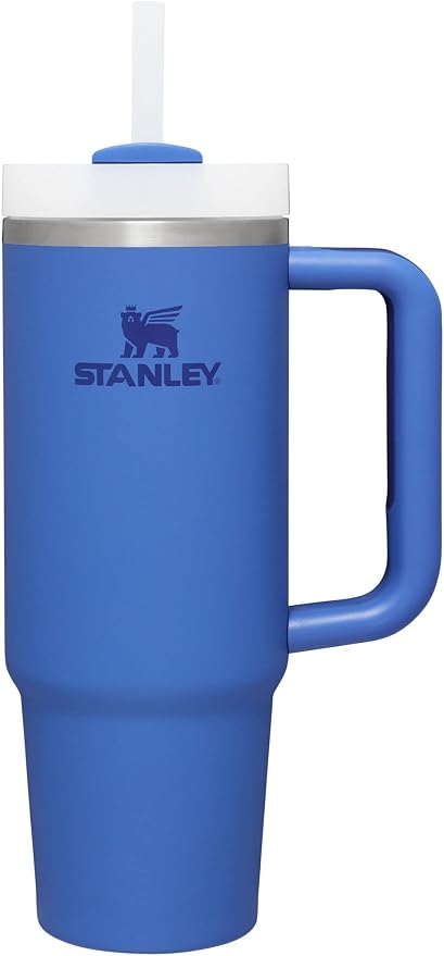 STANLEY Quencher H2.0 Flow State Tumbler, 30 oz, Iris | Handle and Straw | by Unknown