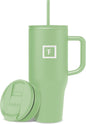 IRON °FLASK Co-Pilot Insulated Mug w/Straw & Flip Cap Lids by IronFlask