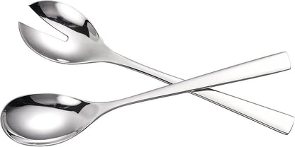 IMEEA Salad Servers 18/8 Stainless Steel Salad Serving Set Salad Fork and Spoon - Image 9