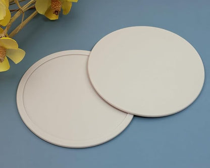 ONLYKXY 3 Pieces 3.93 Inch Silicone Coasters, Round Coasters - Image 5