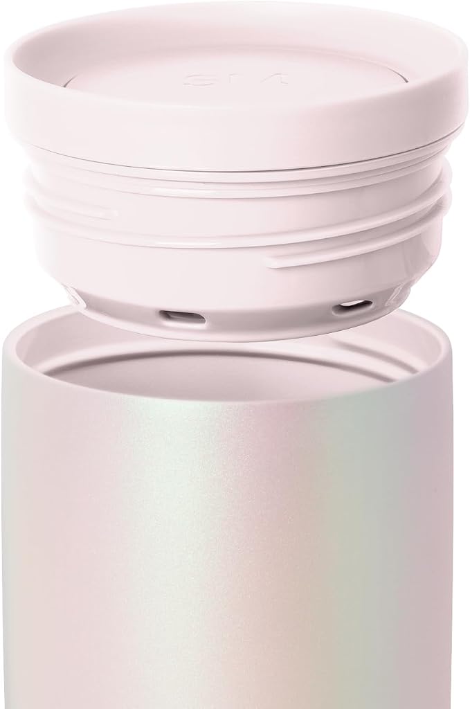 Simple Modern Insulated Travel Coffee Mug 360° Lid | 16oz | Pearlescent | - Image 7