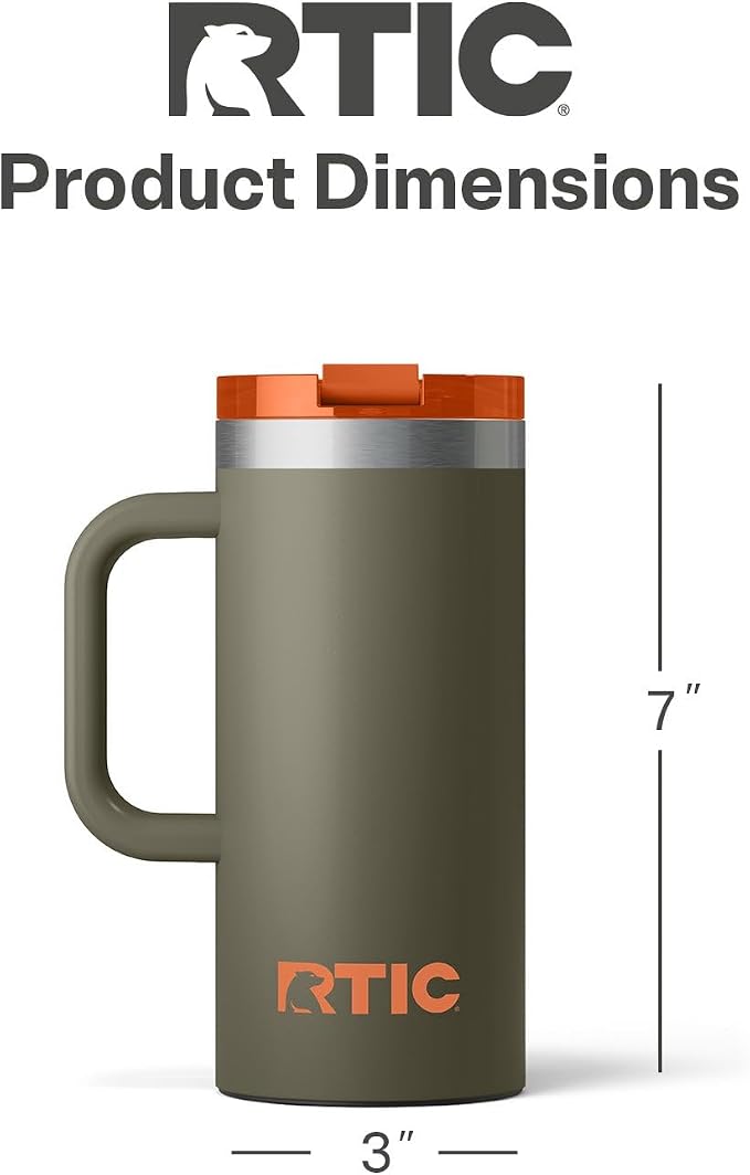 RTIC 16oz Road Trip Travel Mug - Image 5