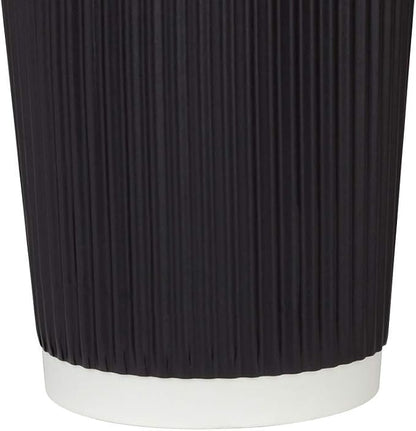 Karat C-KRC520B 20 oz Ripple Paper Hot Cups - Image 4