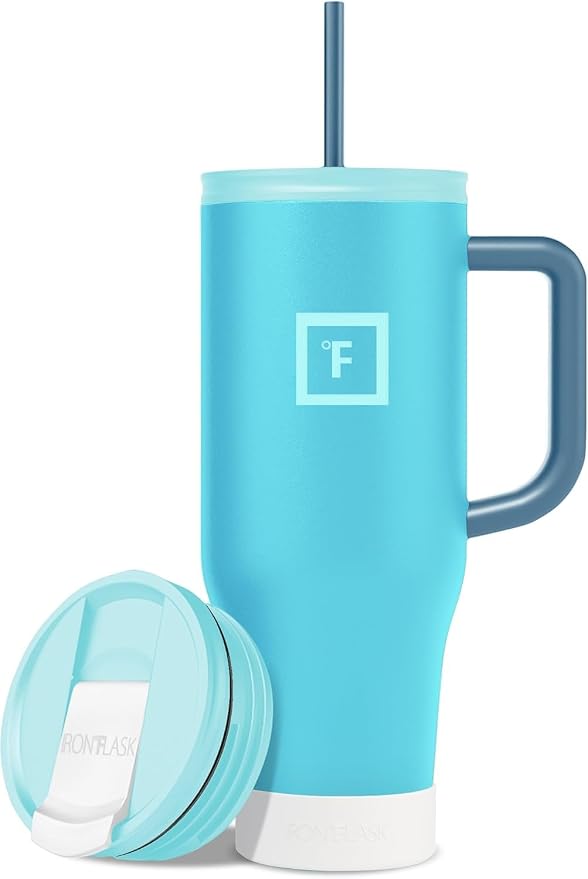 IRON °FLASK 40 oz Co-Pilot Insulated Travel Mug | Insulated Travel Mug by IronFlask