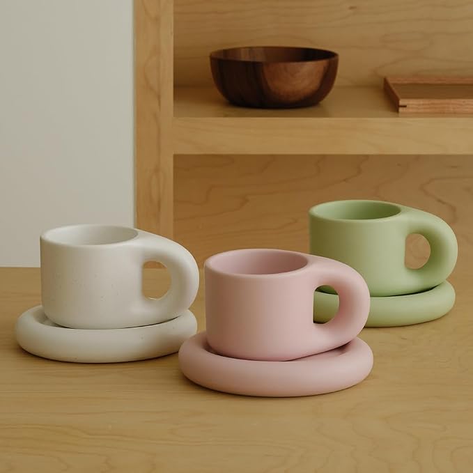 WENSHUO Ceramic Coffee Mug - Image 7