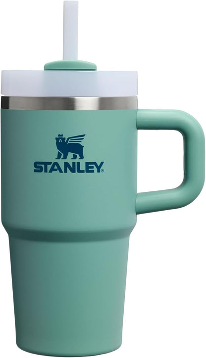 STANLEY Quencher H2.0 Flow State Tumbler, 20 oz, Spring Green | Handle and by Unknown