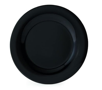 G.E.T. 9" Heavy-Duty Wide Rim Melamine Dessert Plate (Set of 4)