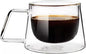 M Kae Home, Double Wall Glass Cup, 200 ml by Unknown