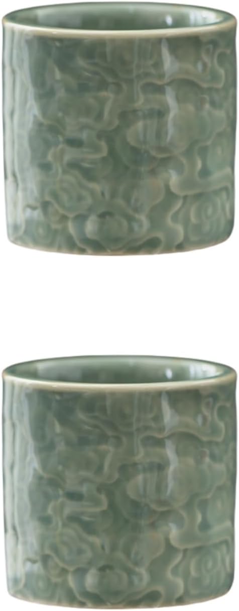 Ceramic Espresso Cups Set of 2 or 4-3oz Demitasse Cups by DicmracyCeramiccups