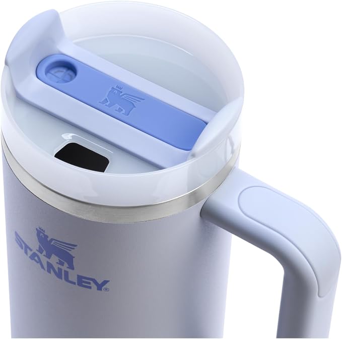 STANLEY Quencher H2.0 Flow State Tumbler, 30 oz, Dew Drop | Handle and Straw | - Image 2