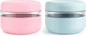 2 Pack 16 oz Glass Lunch Bowl Containers with Lids | Leak & Spill Proof, BPA-Free, Microwave & Dishwasher Safe, Airtight Meal Prep & Food Storage Jar for Lunch, Salad, Soup, Oats, Stew, Yogurt