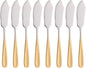 Buyer Star Cheese Butter Knife, Stainless Steel 18/10 6" Mini Desert Knives by BuyerStar