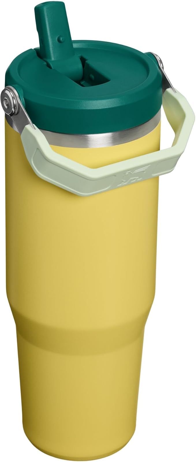 STANLEY IceFlow 2.0 Flip Straw Tumbler, 30 oz, Daffodil Emerald | Easy Carry - Image 3
