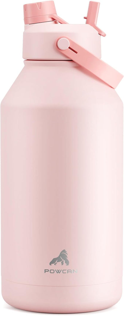 POWCAN 64 oz Insulated Water Bottle by POWCAN
