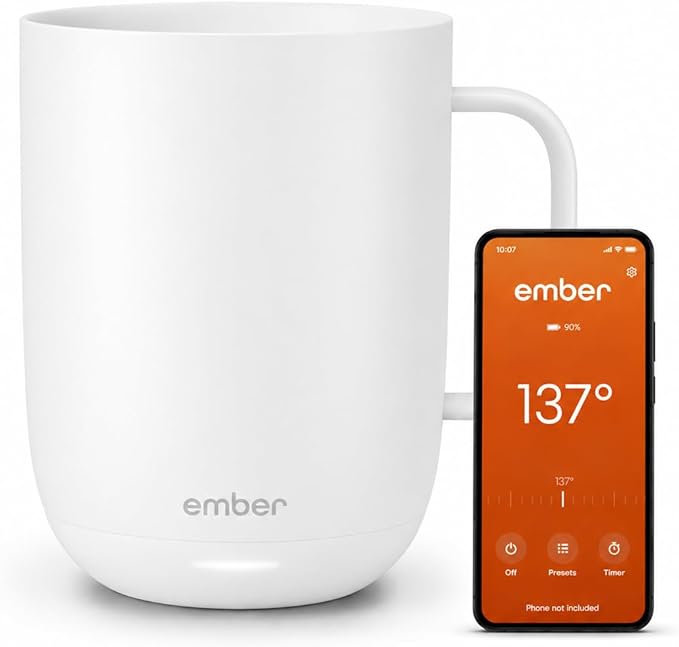 Ember Temperature Control Smart Mug 2, 14 Oz, App-Controlled Heated Coffee Mug by Unknown