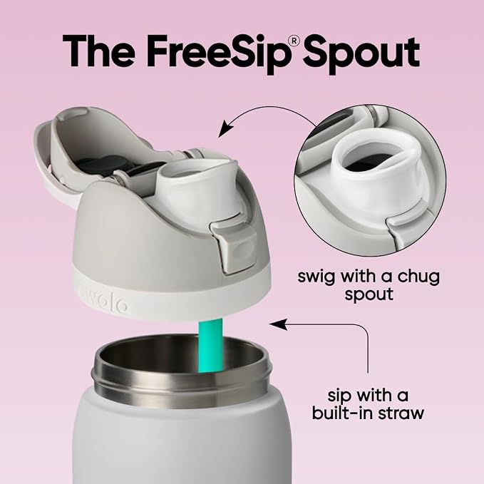 Owala FreeSip Insulated Stainless Steel Water Bottle - Image 2