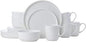 Mikasa 5266100 Samantha Chip-Resistant 16 Piece Set, Service for 4 White