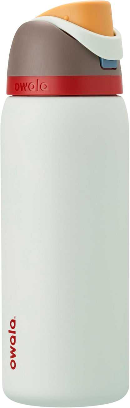 Owala FreeSip Stainless Steel Water Bottle 32 oz Boneyard by Unknown