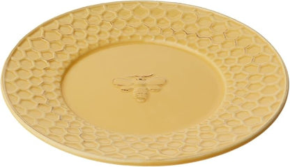 Boston International Embossed Stoneware Plate, 8-Inch Diameter - Image 4
