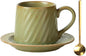 Vintage Ceramic Tea Cup and Saucer Set by Swetwiny