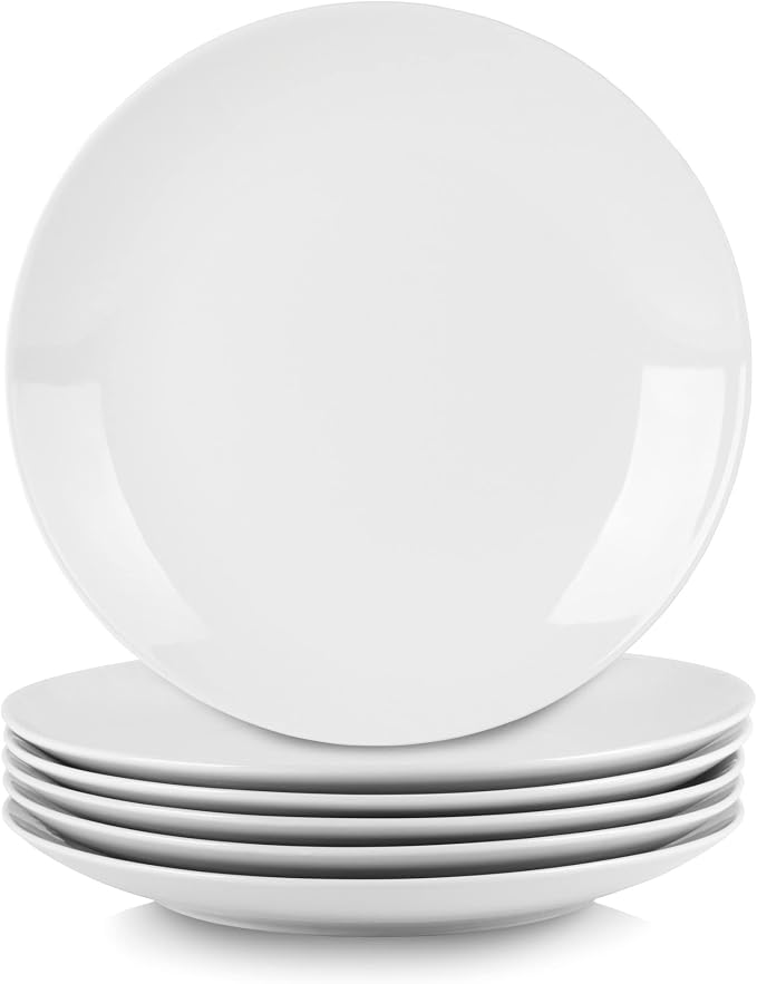 10 Strawberry Street Simply White 10.5" Coupe Dinner Plate by 10StrawberryStreet