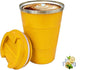 Coffee Mug with Leak Proof Lid, Travel Mug Stainless Steel Tumbler, Double Wall by Unknown
