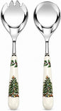 Spode – Christmas Tree – Christmas Tree Salad Servers by Portmeirion