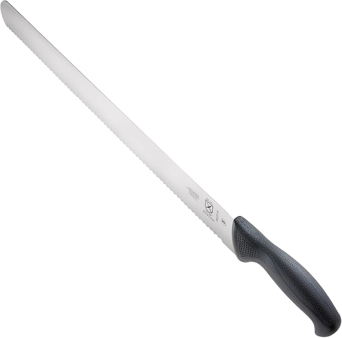 Mercer Culinary M23114 Millennia Black Handle, 18-Inch Wavy Edge, Cake Slicer - Image 2