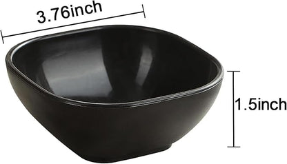 20 Pack Small Bowls, 4.5 OZ Wheat Straw Soy Sauce Dishes, Unbreakable Dessert - Image 2