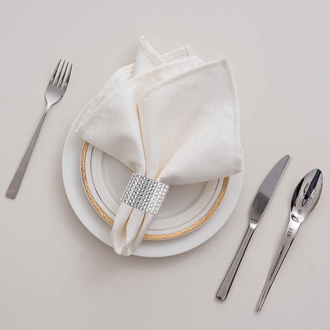 Accmor 150pcs Napkin Rings, DIY Decoration - Image 3