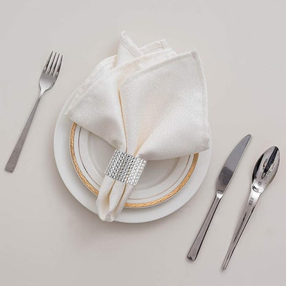 Accmor 100pcs Napkin Rings, DIY Decoration - Image 3