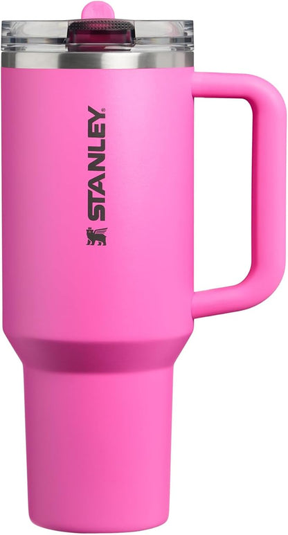 STANLEY Quencher ProTour Flipstraw Tumbler, 40 oz, Hot Pink | Built-In Straw & by Unknown