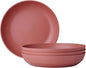 Mepal - Deep plate 4 pieces Silueta - Dishwasher & microwave resistant - by MEPAL