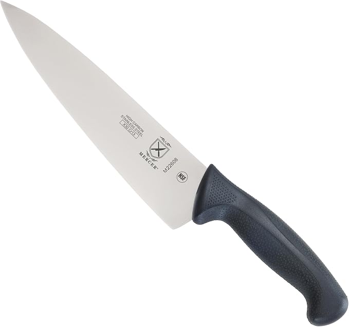 Mercer Culinary M22608 Millennia Black Handle, Chef's Knife by MercerCulinary