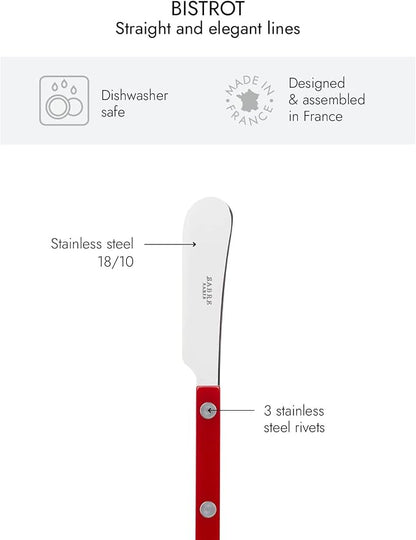 Sabre Paris - Set of 2 Spreader Knives 5.5 inches - Bistrot Collection - Perfect - Image 3
