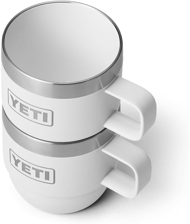 YETI Rambler 6 oz Stackable Mug, Stainless Steel, Vacuum Insulated - Image 7