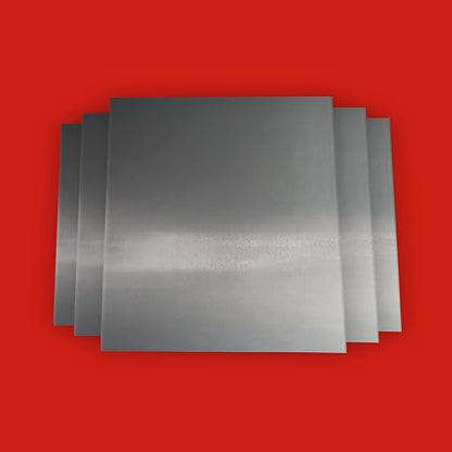 16-Gauge Mild CRS Steel Sheet - Formable, Weldable, Magnetic, Smooth Surface - Industrial-Grade Metal Plate for DIY Projects, Fabrication, and More. (5, .060 X 24 X 24)