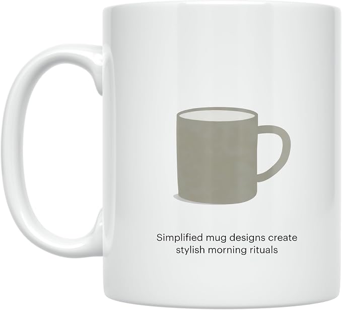 Minimalist Coffee Mug by Unknown
