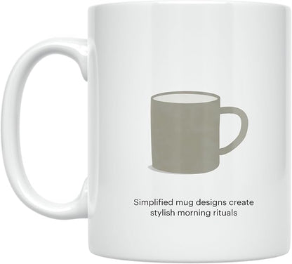 Minimalist Coffee Mug by Unknown