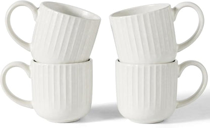 famiware Coffee Mugs Set of 4, Starlight 11 oz Mug Cup Set by Famiware