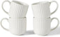 famiware Coffee Mugs Set of 4, Starlight 11 oz Mug Cup Set by Famiware