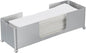 MyGift Modern Silver Tone Metal Tabletop Folded Paper Towel Dispenser | Modern by MyGiftHome