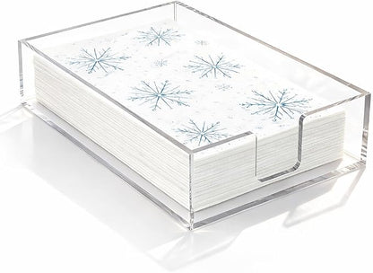 Acrylic Guest Towel Napkin Holder, Disposable Towel Holder by FENGZHE