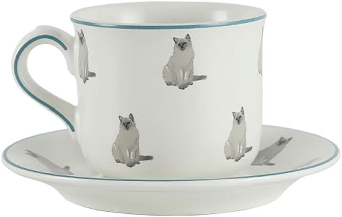 London Pottery Farmhouse Animal Pattern Cup and Saucer by LondonPottery
