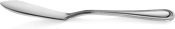 New Star Foodservice Slimline Pattern 18/0 Stainless Steel Butter Knife - Image 2